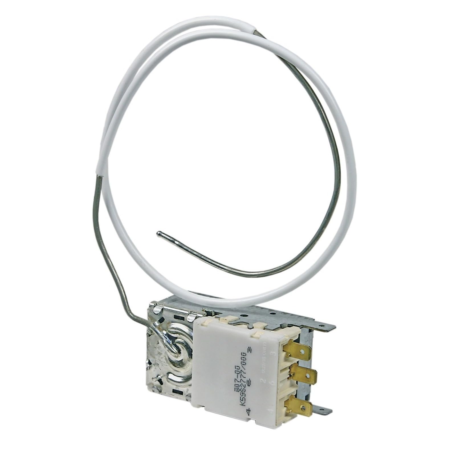 LUTH Premium Profi Parts Termostato K59-S2777 Ranco 523 mm tubo capilar 3 x 4,8 mm Amp compatible con Liebherr 6151807 para frigorífico