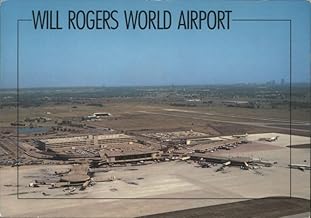 Will Rogers World Airport, Aerial View Oklahoma City, Oklahoma OK Original Vintage Postcard