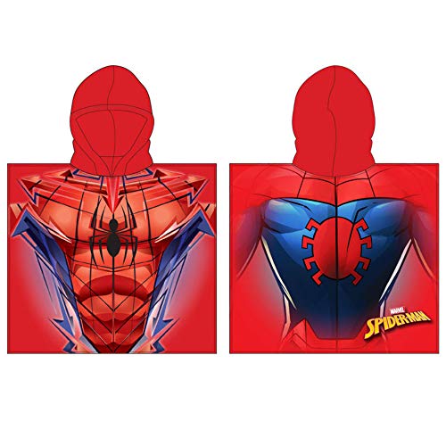 Telo Mare In Poliestere Con Stamapa Di Spider-Man Per Bambini E Adulti - Asciugamano Da Spiaggia Morbido E Colorato - 3