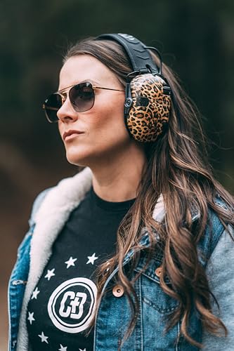 Walker's Lâmina fina eletrônica MUFF - estampa de leopardo