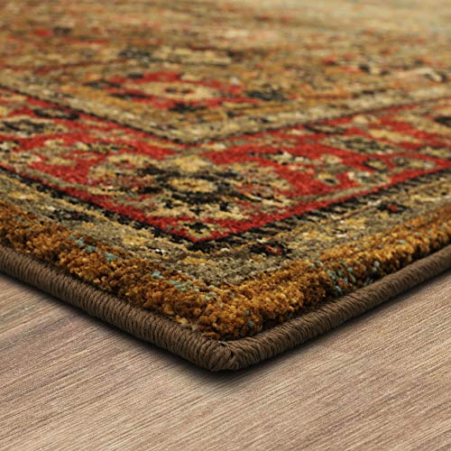 Karastan Spice Market Myanmar Woven Rug, 8'X11', Aquamarine,90668 50123 096132 #TOP2