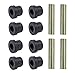 MOTOKU Set of 2 Leaf Spring Bushing Kit Front Rear for Club Car DS 1976-Up and Electric Golf carts