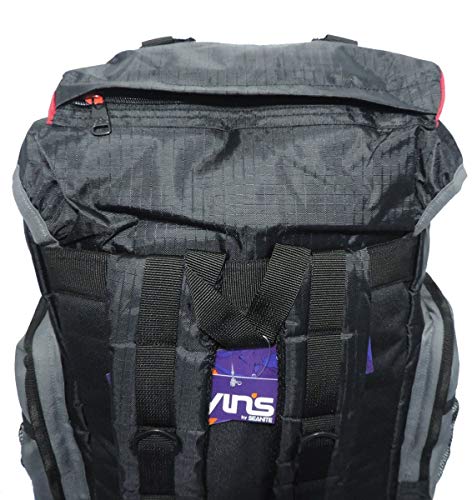 Mochila Cargueira Yins 60 Litros Impermeável Vermelha