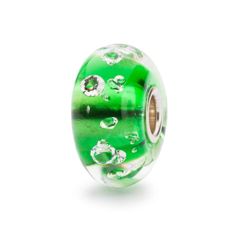 Trollbeads Unisex Green The Diamond Bead Emerald Tglbe-00075