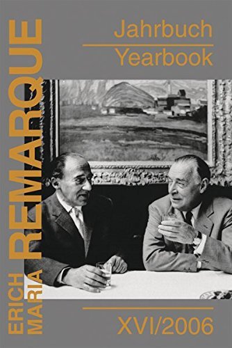 Erich Maria Remarque Jahrbuch XVI/2006 (ERICH MARIA REMARQUE JAHRBUCH/YEARBOOK) by V&R unipress (2006-12-31)
