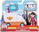 Disney Junior Firebuds, Violet and Axl, Actionfigur und Krankenwagen Spielzeug mit interaktiver Augenbewegung, Kinderspielzeug für Jungen und Mädchen ab 3 Jahren