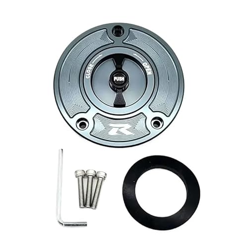 WUICSL Motorbike Petrol Tank Cap Gas Fuel Tank Cap for Su&zuki GSXR600 GSXR750 2004-2020 GSXR GSXR1000 K4 K5 K6 K7 K9 L1/L2 2010-2020