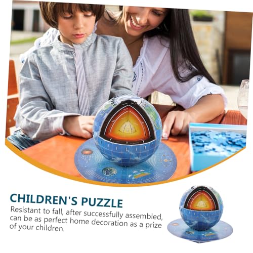 Puzzle éducatif globe terrestre cadeau idéal pour fille et garçon