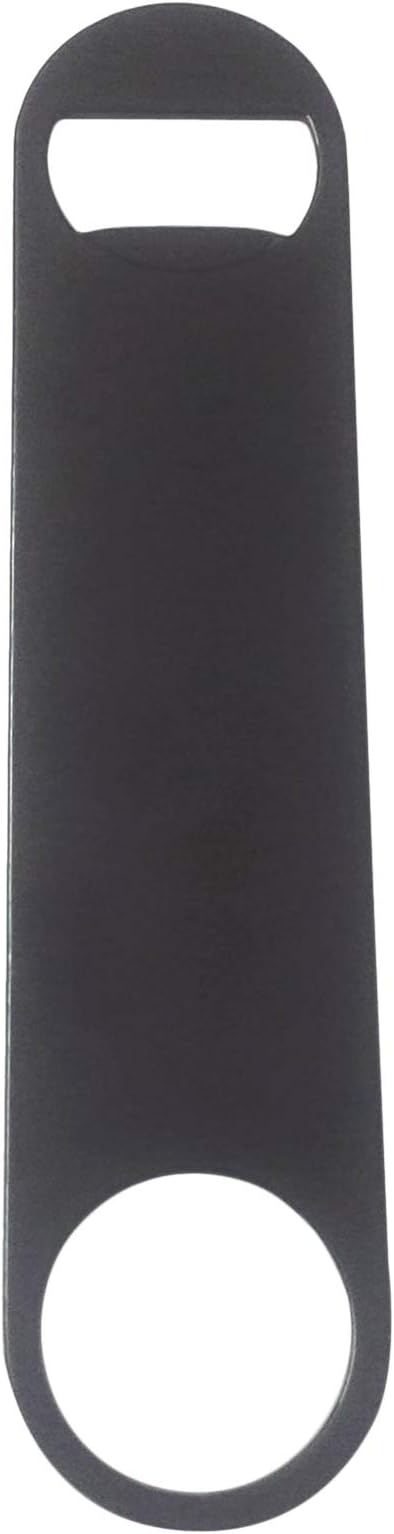 Arch Bar Blade Flat Bottle Opener Black
