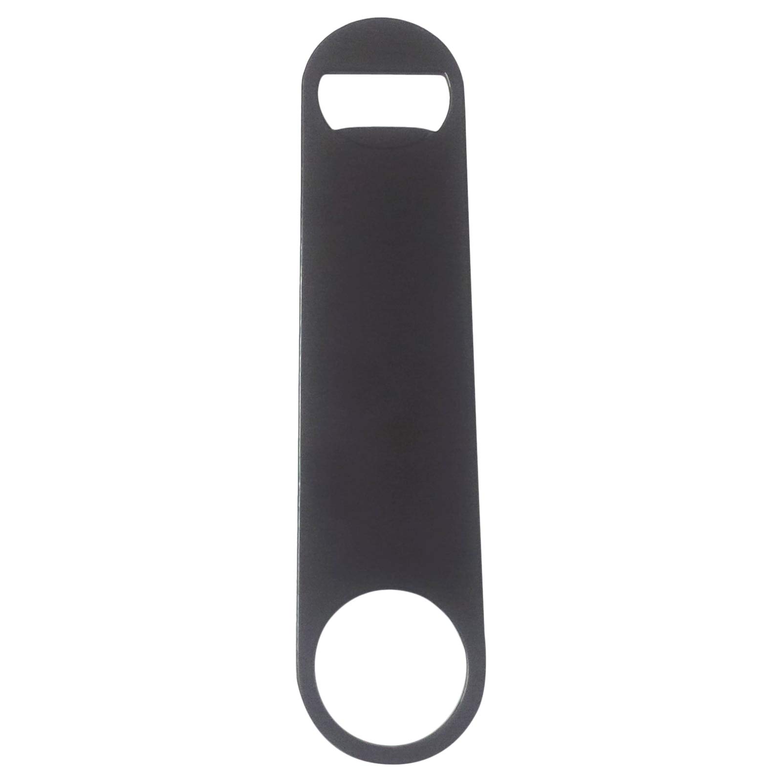 Arch Bar Blade Flat Bottle Opener Black