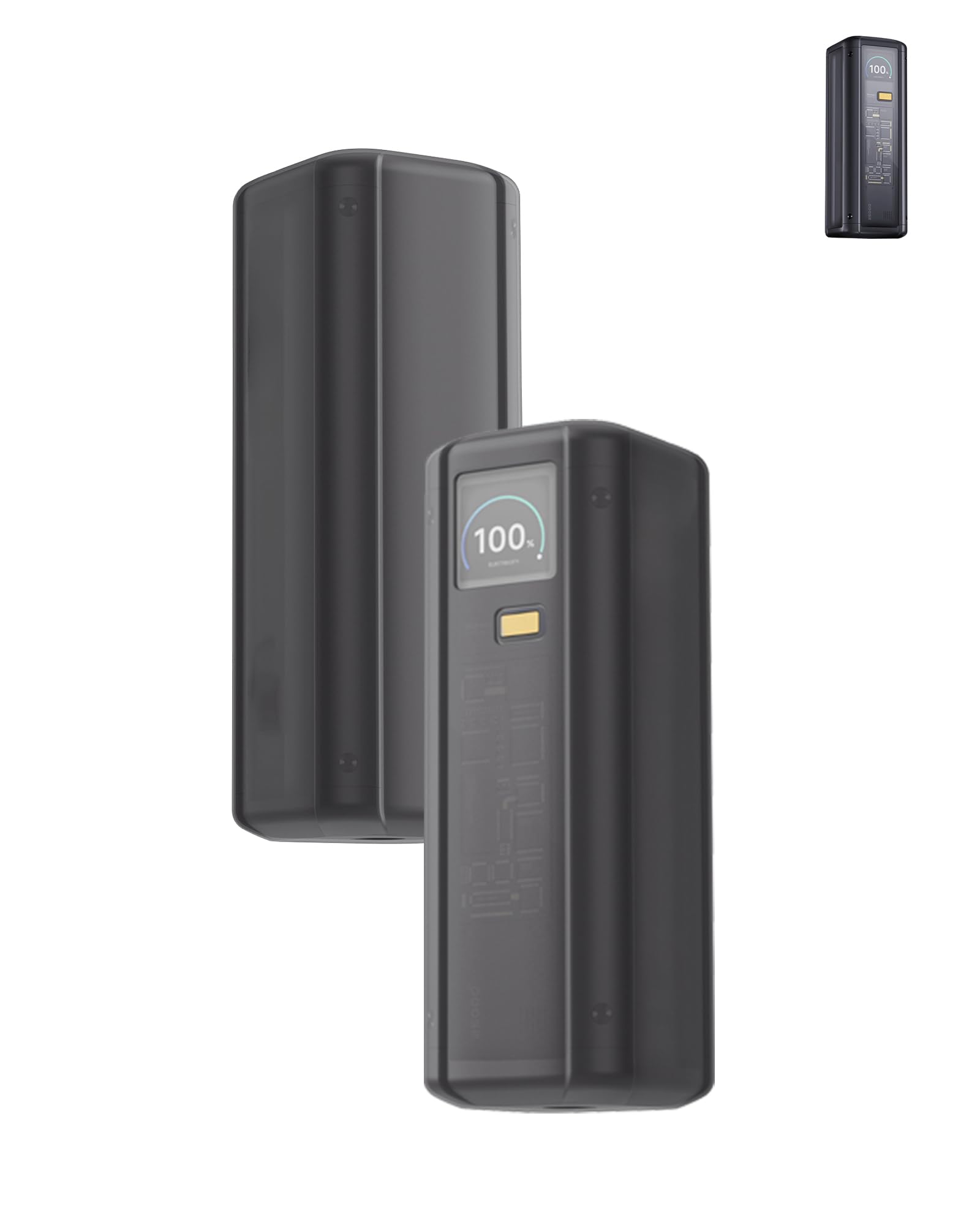 スマホアクセサリー Xiaomi 212W HyperCharge Power Bank 25000 Xiaomi Power Bank 25000 P03MI 212W MAX 3-Port Output TFT