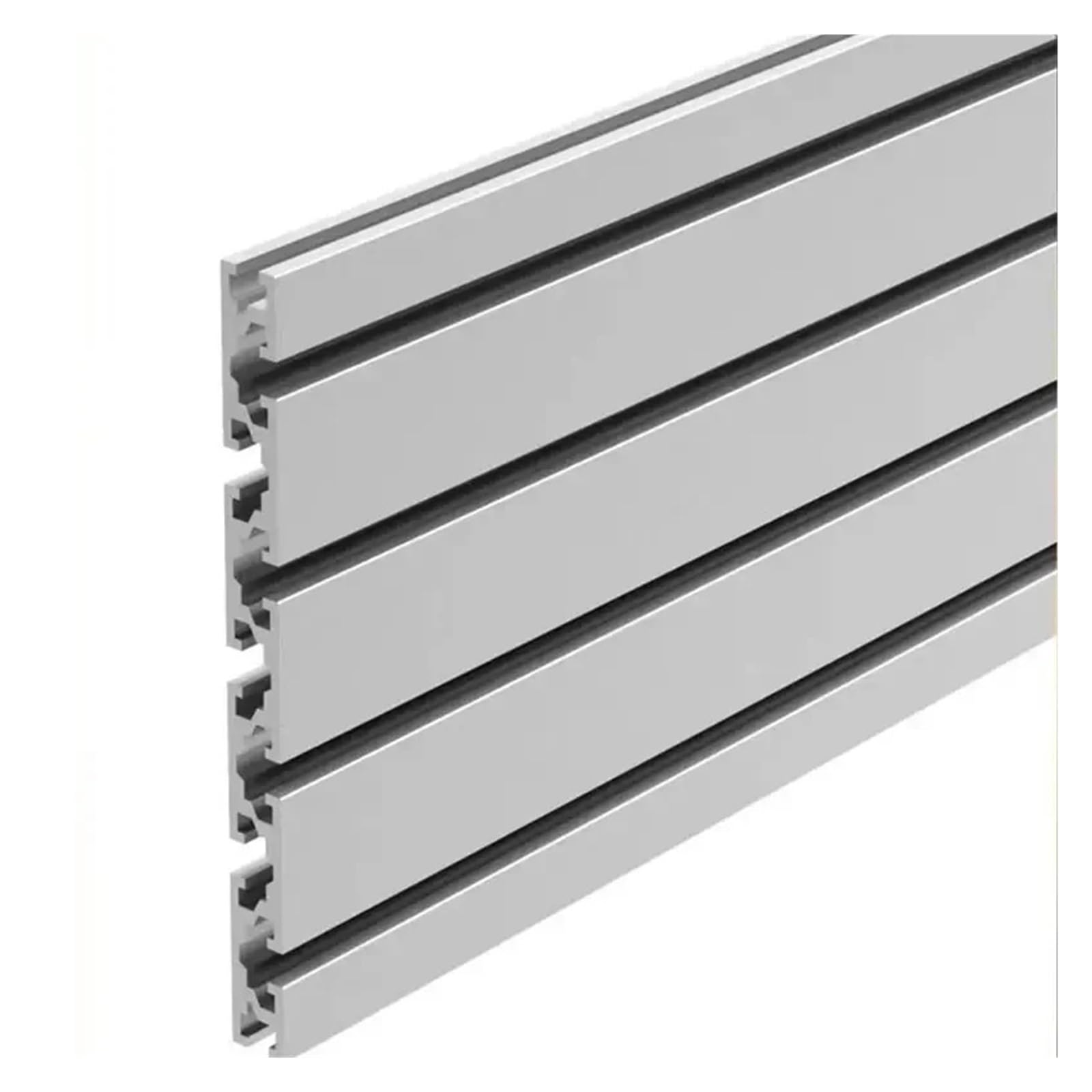 Piezas CNC de extrusión perfil aluminio 15180, carril lineal for bricolaje, banco trabajo impresora 3D, longitud 100/500/600-1000mm, 1 Uds(100mm)