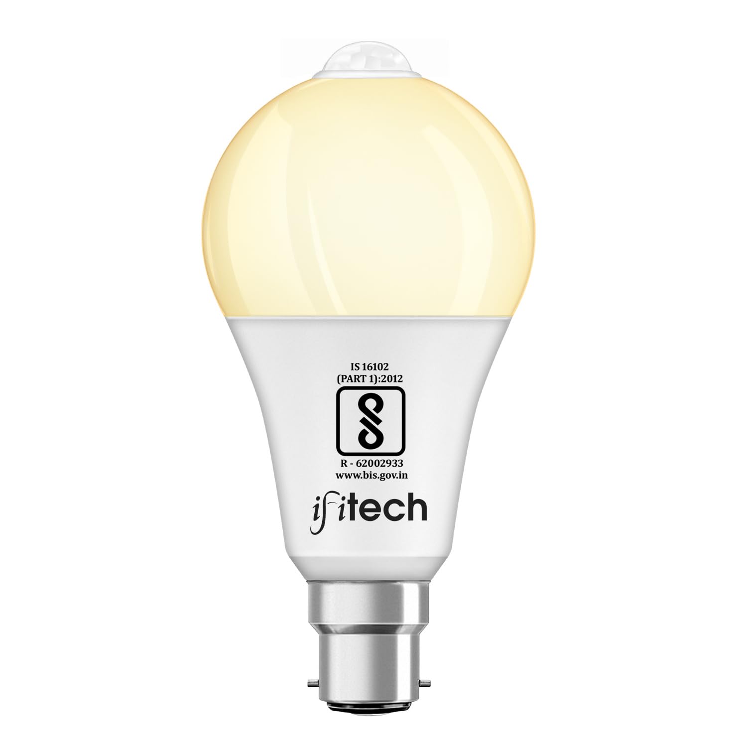 IFITech IFIMSL-9W Motion Sensor LED Bulb | Smart Utility Light with Auto On/Off | Energy-Saving for Home & Office – Warm White (Pack of 1)-image-12