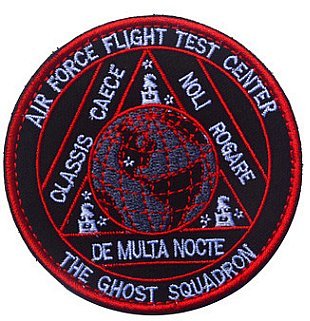 USAF Air Force Black Ops Area 51 Ghost Squadron Helicopter Aviation Tactical Military Embroidery Patch