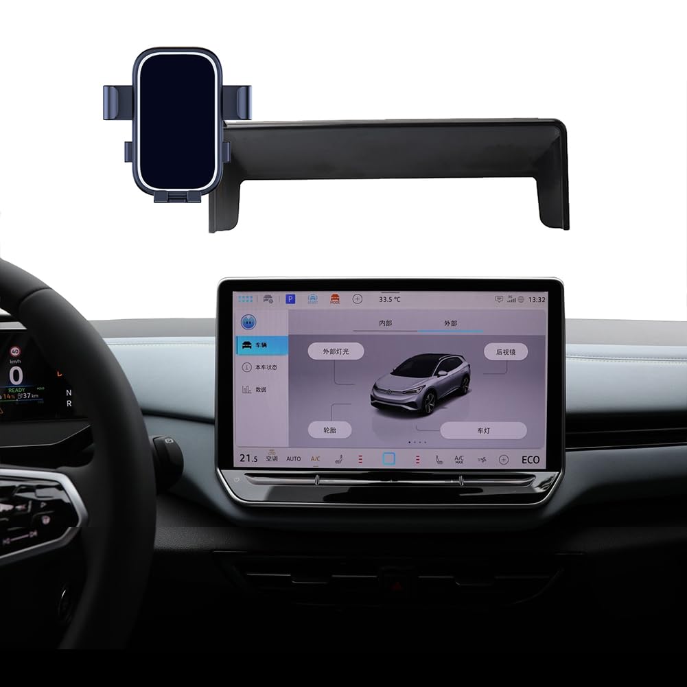 Yishao Handyhalterung Auto Für VW ID. Buzz ID.3 ID.4 ID.5, Magnethalterung Handy Upgraded Stabilere Version Smartphone Halterung Auto Zubehör