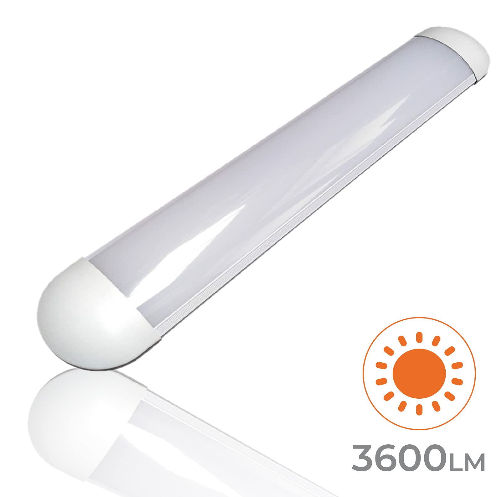 LED ATOMANT 5x Pantalla Luminaria LED 60cm 36W Color Luz Fria 3600lm | Color Blanco Frio 6500K