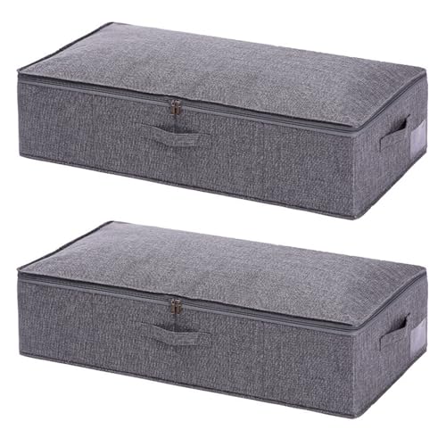 Organizadores de sábanas y mantas con cremallera para almacenamiento de ropa de cama