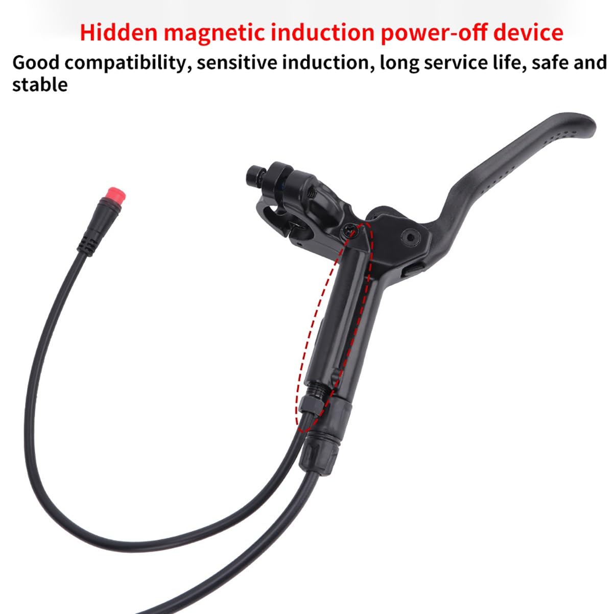 Amazon.co.jp: E-Bike電動パワーオフ油圧ブレーキセット フロント800mm