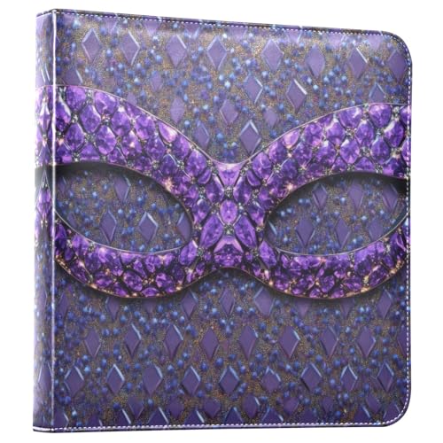 Álbum de fotos autoadhesivo DIY Scrapbook con funda de cuero PU, anillado de 3 argollas, 40 páginas, tamaño 8x10 pulgadas para recuerdos miniatura 1