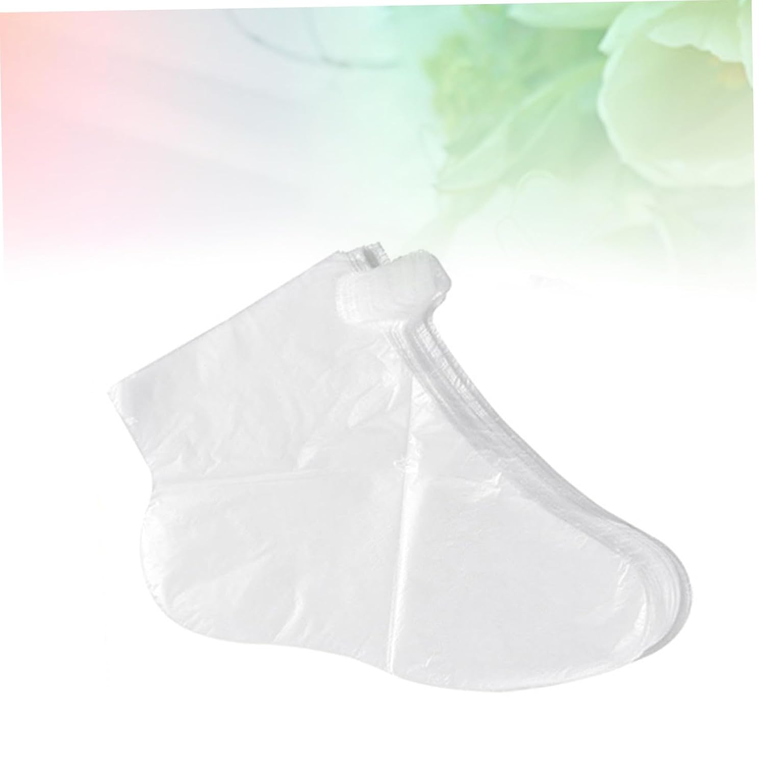 Ipetboom Footcare Cover Kit 200pcs Disposable Foot Cover Plastic Foot Film Waterproof Footcare Mask Home Shop