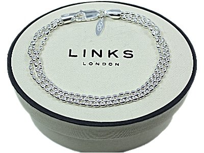 Multi Oval Ball Chain Bracelet 18cm 