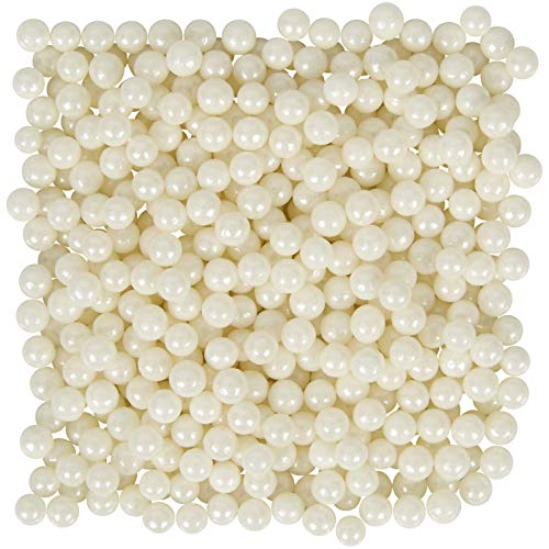 Wilton Sugar Pearls, White, 5 Oz #TOP1