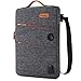 Produktbild DOMISO 10,1-10,5 Zoll Wasserdicht Laptophülle mit USB Ladeanschluss und Headphone Port Tasche für 9.7" Samsung Galaxy Tab / 9.7" iPad Pro / 10.1" Lenovo Tab 4 10 Plus/HP/Asus/Acer, Dunkelgrau