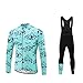 UGLY FROG Maillots Ciclismo Mujer Largos Jersey Pantalones 3D Cojín Transpirable Ropa de Bicicleta Cómoda Conjunto de Ciclista para Deporte al Aire Libre CXWL01