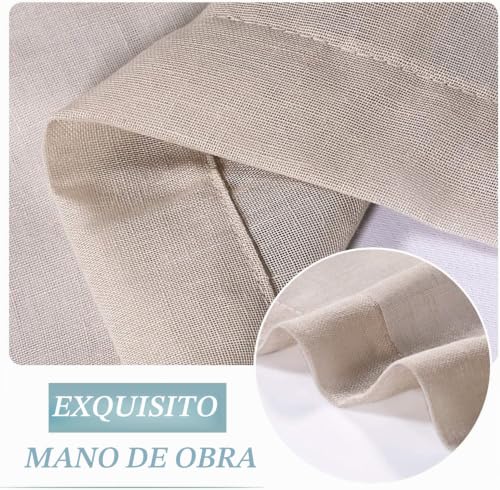 Cortinas de exterior para evitar miradas y sol con tejido impermeable de fácil colgado 8