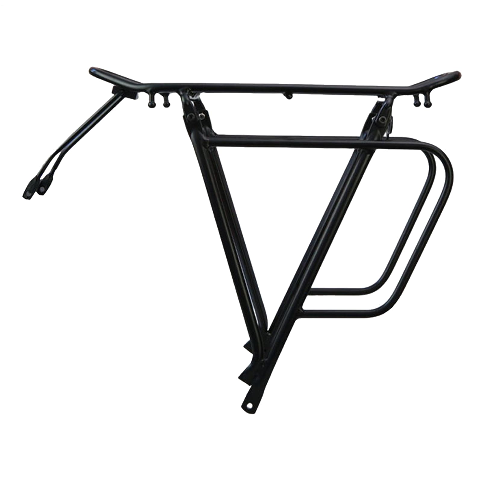 Portabici solido - Supporto in metallo per biciclette, robusta attrezzatura per il trasporto turistico | Accessori per biciclette viaggi su strada lunga, stand di segnalazione attività all'aperto