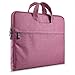 Laptop Tasche Aktentasche Tragetasche Ultrabook Stoßfestes Schutzhülle Kompatibel 15 Zoll MacBook Pro,12 Zoll,Rot