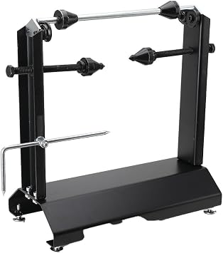 Folding Motorcycle Wheel Balancer & Truing Stand, Tire Balancer Stand for Motorcycle Wheel with Adjustable Truing Pointer, Heavy Duty Bicycle Wheel Truing Stand for Sport Dirt Bike