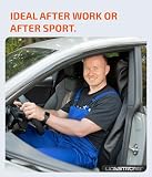 LIONSTRONG® Ochraniacz na przednie siedzenie samochodowe, uniwersalnie kompatybilny [wodoszczelny] – pokrowce na przednie siedzenia – pokrowiec na siedzenia samochodowe – ochrona fotela samochodowego