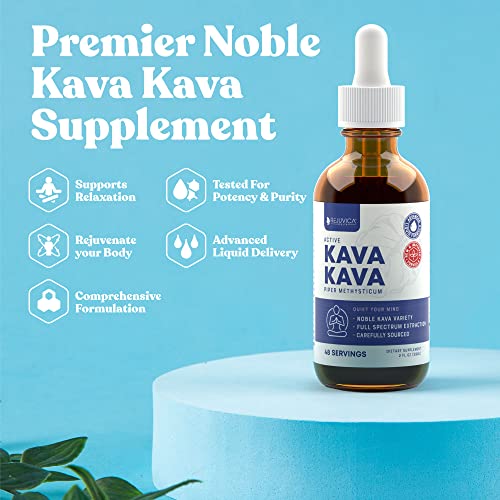 Rejuvica-Health-Kava-Kava-Root-Extract-Supplement-Active-Kava-Kava-Potent-Relaxation-Calm-Liquid-Extract-Piper-Methysticum-Noble-Variety-Naturally-Occurring-Kavalactones-48-Servings