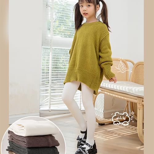 Tights, Stylish Kids Tights Warm and Fashionable Thickened Children's Pantyhose Invisible Vertical Thin Stockings3
