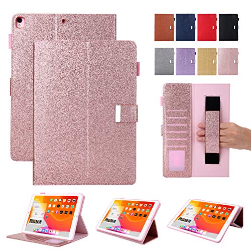 「Doo」新しい iPad 10.2 ケース第7世代 iPad7 アイパッド 10.2 インチ iPad Air 2019 ケース iPad Air3 10.5インチ iPad Pro 10.5(2017)兼用 超軽量 プレミアムPUレザー保護カバー [ペ