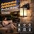hameso Dusk to Dawn Outdoor Lighting, Waterproof Outdoor Porch Light with Tempered Glass, Outdoor Light Fixture for House Exterior Front Door Garage Patio