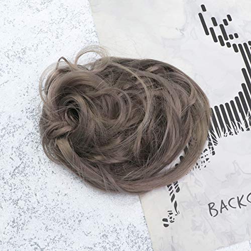 FRCOLOR 2 Pcs Perucas de Rabo de Cavalo Extensíµes de Coque de Cabelo Perucas de Cabelo Laços de Cab