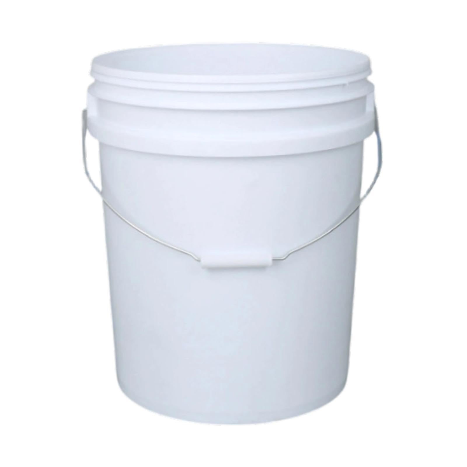 Paint Storage Can Sturdy Empty Portable Bucket for Solvents Coatings 25L White No Lid-image-35