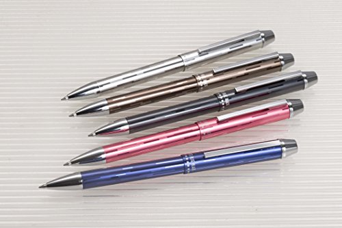 Sailor Multi-function Ballpoint Pen Metalino-4 Black 16-0222-220 (Japan Import)