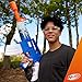 Nerf Fortnite Blue Shock Blaster, 10-Dart Clip, 10 Elite Nerf Darts, Includes Bonus Code to Unlock The Beat Wrap in The Game, Motorized Dart Blaster