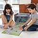 Edsnor Spielzeug Garage für Autos - 3 in1 Box für Spielzeugautos, Auto Parkhaus Kinder und Spielteppich (Nicht enthalten Autos)