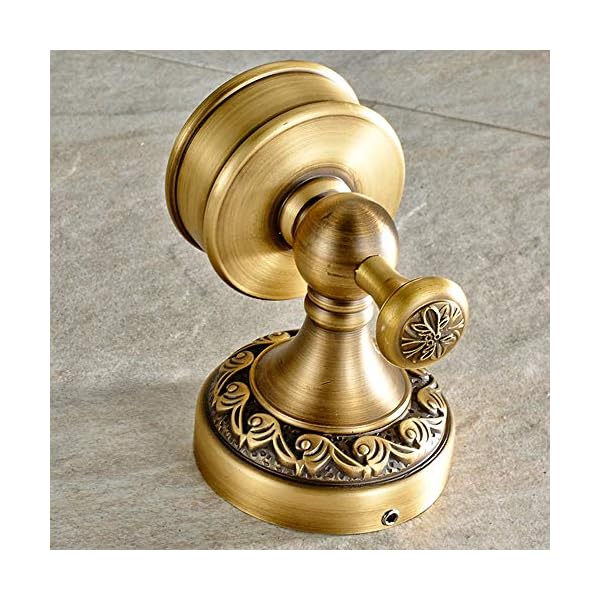 CASEWIND Jabonera Antiguo, jabonera de Pared Vintage, jabonera de latón cerámica Retro con perforación Montaje en Pared nostálgico para Ducha