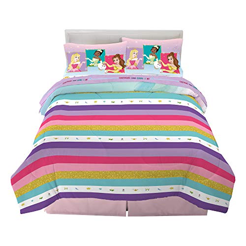 Disney Princess Ariel Kids Bedding Super Soft Comforter And Sheet Set, 5 Piece Full Size, "Official" Disney Product By Franco #TOP1