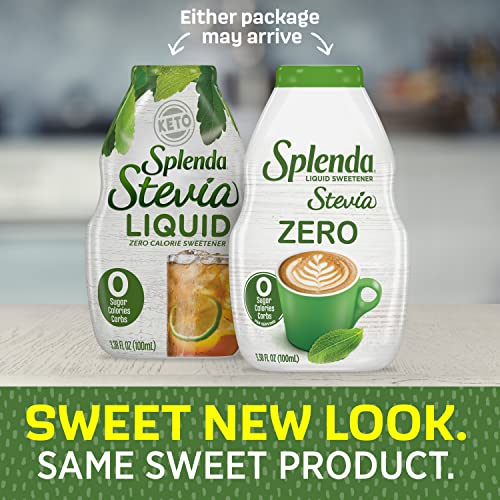 SPLENDA Stevia Liquid Zero Calorie Sweetener Drops #TOP23