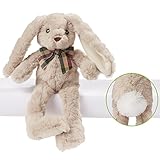schlenkerhasen häkeln PLüschtier EBO 30112 - Kuschelhase mit Schlenkerbeinen, ca. 25 cm, beige