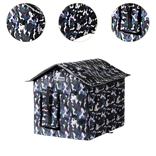 Bothyi Tenda para filhotes, canil para animais de estimação selvagens, caverna, casa à prova d'água