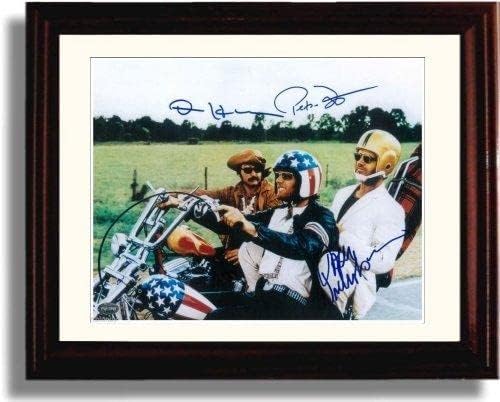 Amazon.com: Framed Peter Fonda, Dennis Hopper, and Jack Nicholson ...