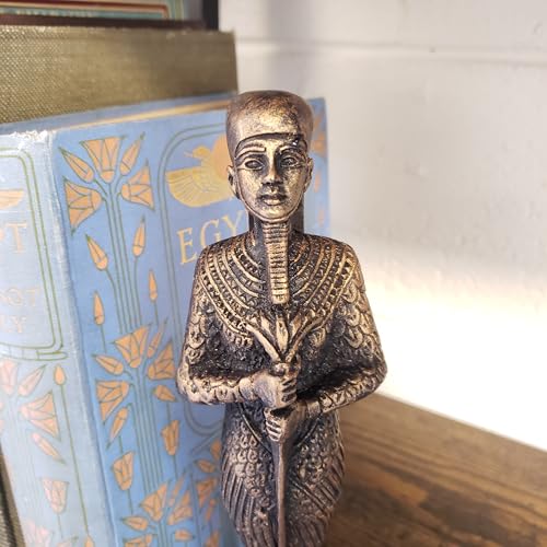 Estatua Dios Egipcio Ptah 9.5 pulgadas miniatura 7