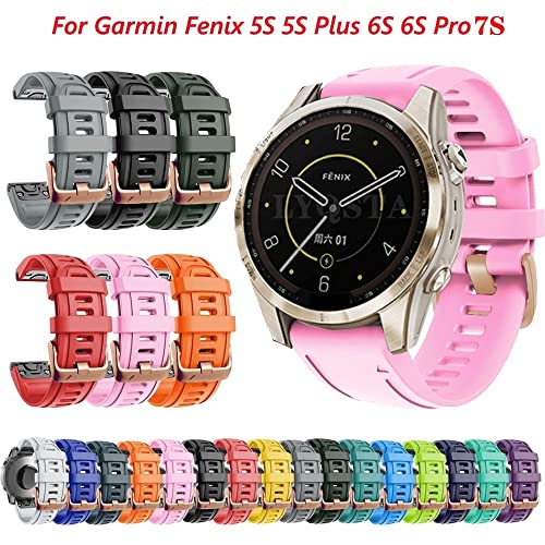 Correa de reloj para Garmin Fenix 7S y 6S ideal para running y entrenamientos diarios de gimnasio 2